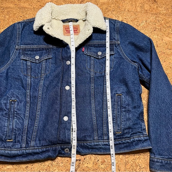 Levi’s Women’s Original Sherpa Trucker Jacket #36136-0037 Sz M - Picture 17 of 17